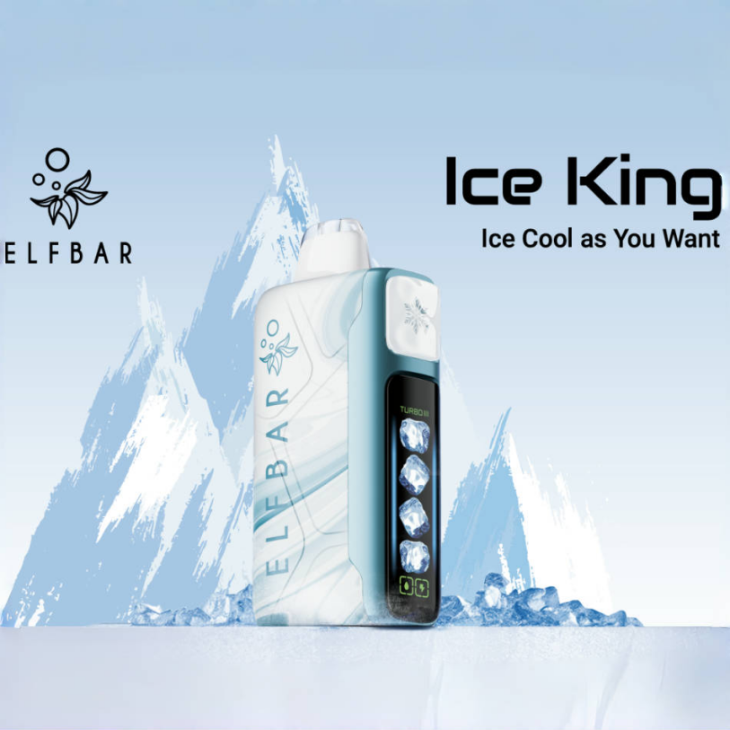 Elfbar Ice King 30000 Vape - 50mg Nicotine, 30K Puffs Elfbar Ice King 30000 Vape - 50mg Nicotine, 30K Puffs